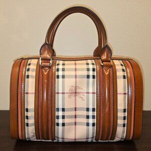 Burberry - Alchester Haymarket Check Bowling Bag